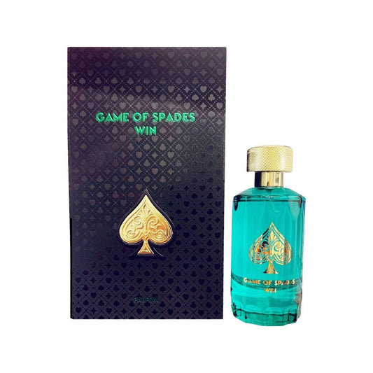 Jo Milano Game of Spades Win Parfum Spray – 100 ml Unisex Eau de Parfum mit frisch-blumig-moschusartigem Duft
