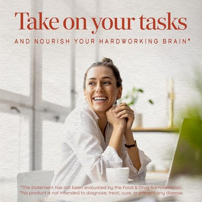 Nature's Way Brain Fuel Gummies – Nahrungsergänzungsmittel für Fokus und Gedächtnis, klinisch getestetes Cognigrape, Vitamine B6 & B12, Traubengeschmack, 60 Stück