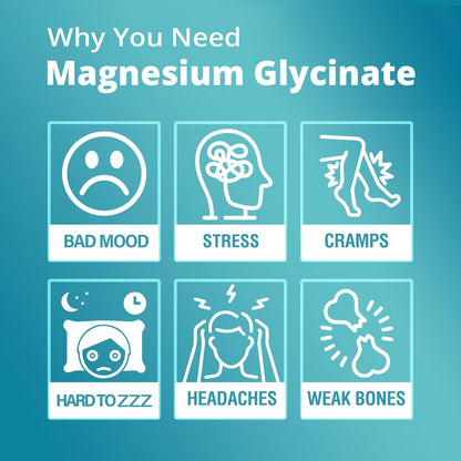 Zuckerfreie Magnesiumglycinat Gummis 400mg mit Ashwagandha, B1, B3, Rhodiola Rosea & Safran – zur Unterstützung von Ruhe, Stimmung & Energie – Magnesium Gummis für Erwachsene, kaubares Magnesiumpräparat, 60 Stück