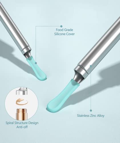 BEBIRD Ersatzaufsätze R1 – 8 Stück wasserdichte Silikonspitzenset für Ohrenreiniger (neue Spiralstruktur) – Kompatibel mit W3/R3/T15/X3/D3Pro/M9