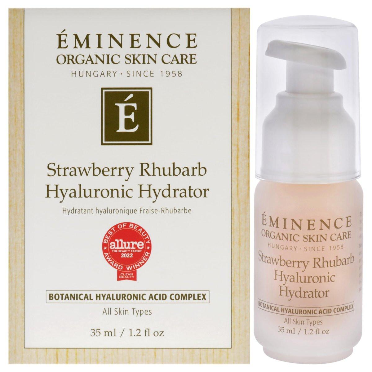Eminence Strawberry Rhubarb Hyaluronic Hydrator – Feuchtigkeitscreme für Unisex, 1,2 oz