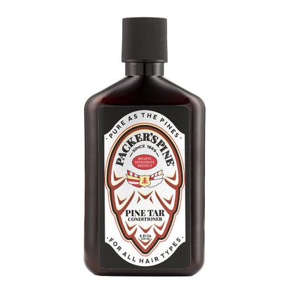 Packer's Pine Teer Conditioner – Natürliche Männerpflege bei Psoriasis mit Kiefernölen, perfekte Ergänzung zum Pine Tar Shampoo, 240 ml
