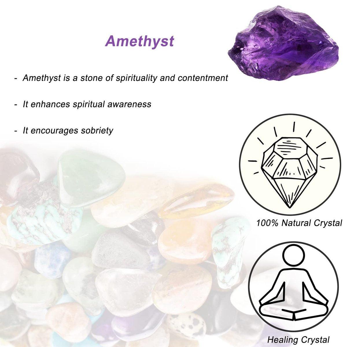 Große rohe Amethystkristalle 1,25-2,0 Zoll – natürliche Heilsteine zum Trommeln, Schleifen, Dekorieren, Wickeln, Wicca & Reiki