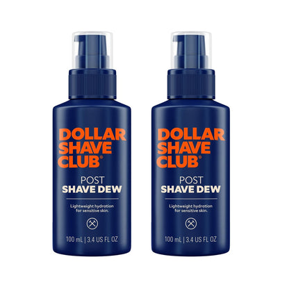 Dollar Shave Club | Post Shave Dew 3,4 Unzen (2er-Pack) | Feuchtigkeitsspendendes Aftershave-Gel für empfindliche Haut