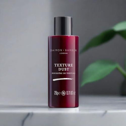 Texture Dust von Daimon Barber für Männer - 20 g Volumenpuder für feines Haar