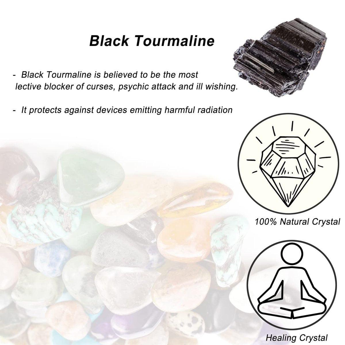 Schwarze Turmalin Rohkristalle, Große 1,25-2,0 Zoll Heilsteine, Natürliche Rohsteine, Kristalle zum Trommeln, Cabochonschleifen, Brunnensteine, Dekoration, Polieren, Drahtwickeln, Wicca und Reiki