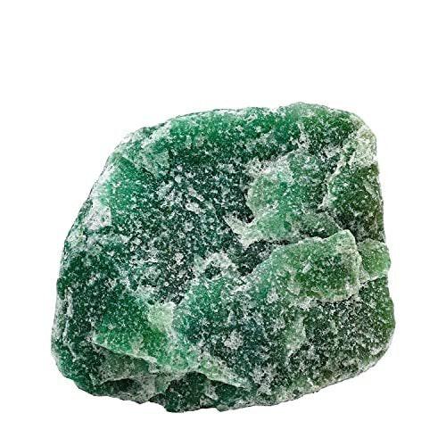 Grüner Aventurin Rohkristalle, Große 1,25-2,0 Zoll Heilsteine, Natürliche Rohsteine zum Trommeln, Cabochonschleifen, Brunnensteine, Dekoration, Polieren, Drahtwickeln, Wicca & Reiki