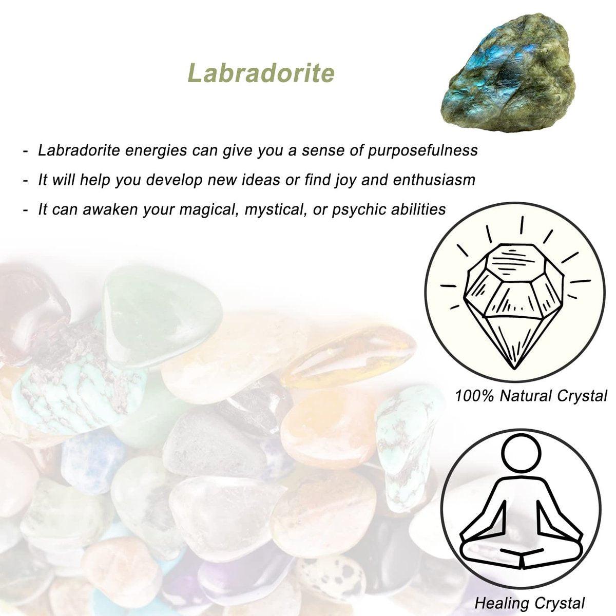 Labradorit Rohkristalle, Große 1,25-2,0" Heilsteine, Natürliche Rohsteine zum Trommeln, Cabochonschleifen, Brunnensteine, Dekoration, Polieren, Drahtwickeln, Wicca & Reiki