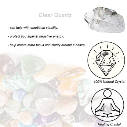 Klare Quarz Rohkristalle, Groß 3,2-5,1 cm – Natürliche Heilsteine für Tumbling, Cabochons, Dekoration, Polieren, Drahtwickeln, Wicca & Reiki