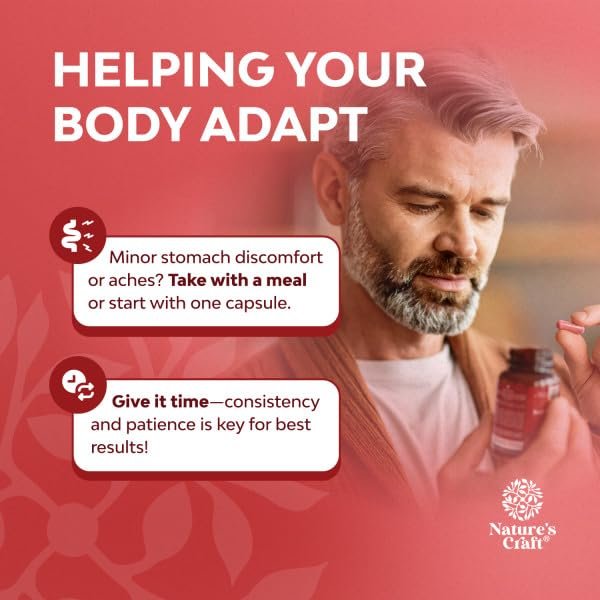 Roter Reis mit CoQ10 Kapseln - Fortschrittliche Herzgesundheit & gesunder Cholesterinspiegel für Männer & Frauen - Rote Reis Kapseln mit 1200 mg pro Portion und CoQ10 - 60 Kapseln
