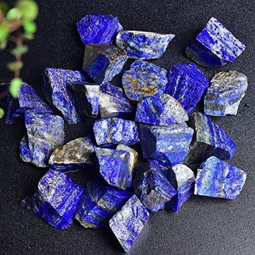 Lapis Lazuli Rohkristalle, große 1,25-2,0 Zoll Heilsteine, natürliche Rohsteine, Kristalle zum Trommeln, Cabochonschleifen, Brunnensteine, Dekoration, Polieren, Drahtwickeln, Wicca & Reiki