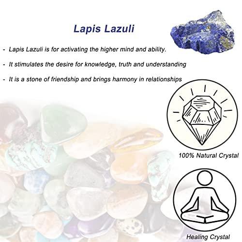 Lapis Lazuli Rohkristalle, große 1,25-2,0 Zoll Heilsteine, natürliche Rohsteine, Kristalle zum Trommeln, Cabochonschleifen, Brunnensteine, Dekoration, Polieren, Drahtwickeln, Wicca & Reiki