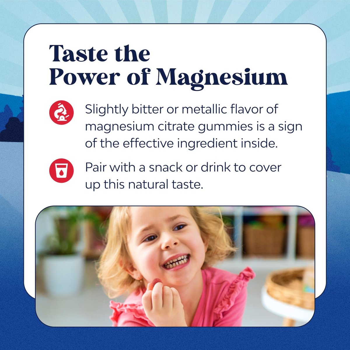 Magnesium Gummibärchen für Kinder – Beruhigendes Mg-Citrat mit Himbeergeschmack – Nerven-, Muskel- und Herzunterstützung – 45 Stück