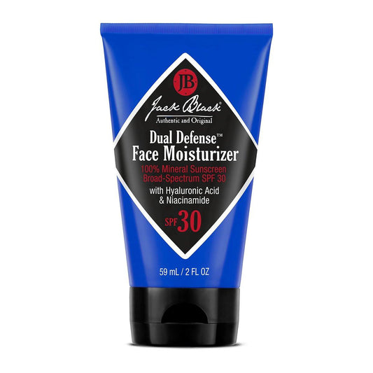 Jack Black Dual Defense™ Gesichtsfeuchtigkeitscreme mit 100% mineralischem Sonnenschutz Breitband LSF 30