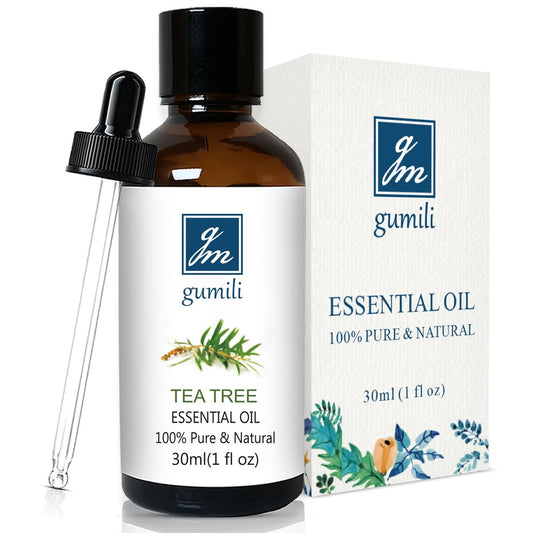 GM Gumili Teebaumöl 100% rein – 30 ml für Haut, Haare, Nägel, Gesicht, Körper und Fußbad