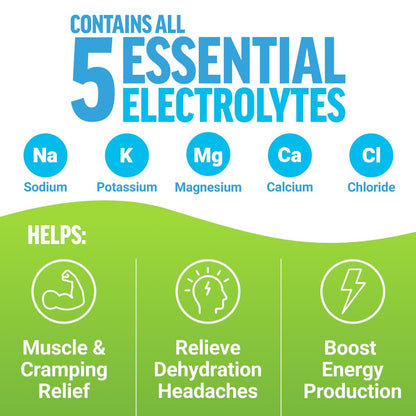 Force Factor Liquid Labs Elektrolyt-Pulver Beutel – Zitrone-Limette – Hydrationsbeutel für Elektrolytwasser mit 5 essentiellen Elektrolyten, Vitaminen, Mineralien und Antioxidantien, 20 Sticks