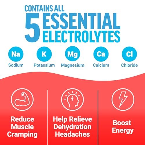Force Factor Liquid Labs Energy Drink, Elektrolyt-Pulver, Hydrationsbeutel für Energie & Fokus, 5 essentielle Elektrolyte, Vitamine, Mineralien & Antioxidantien, Geschmack: Fruchtpunsch, 20 Stick-Packs