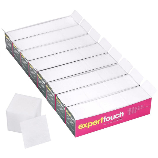 2600 Stück fusselfreie Nageltücher für Gelnägel, Einweg-Nagellackentferner-Tücher, Wattepads Weiß, 8er-Pack