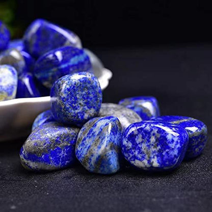 Lapis Lazuli Heilsteine, 1,25-2,0 Zoll Große Reiki-Heilsteine, Natürliche Tumbler-Poliersteine für Energie-Wicca-Therapie-Meditation