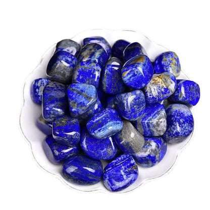 Lapis Lazuli Heilsteine, 1,25-2,0 Zoll Große Reiki-Heilsteine, Natürliche Tumbler-Poliersteine für Energie-Wicca-Therapie-Meditation