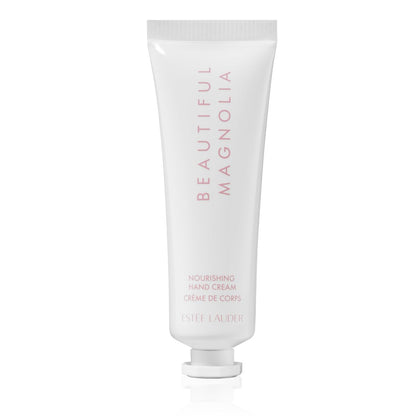 Estée Lauder Beautiful Magnolia Feuchtigkeitsspendende & Pflegende Handcreme mit Noten von Üppiger Magnolie, Solar-Gardenie, Warmen Hölzern & Leuchtendem Moschus, 28 g