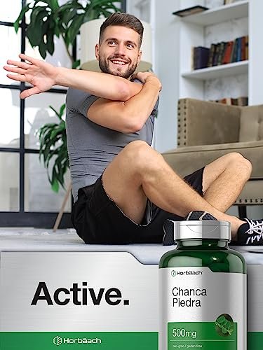 Horbäach Chanca Piedra Kapseln | 500 mg | 150 Stück | Nicht-GVO & Glutenfrei