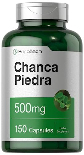 Horbäach Chanca Piedra Kapseln | 500 mg | 150 Stück | Nicht-GVO & Glutenfrei