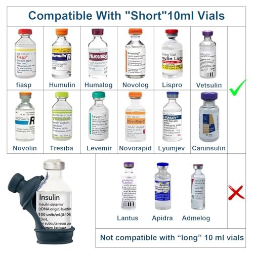 3er-Pack Insulin-Vial-Flaschenschoner für Diabetiker, Silikon-Schutzhülle zum Schutz vor Bruch, geeignet für 10-ml-Kurzzeit-Insulin-Vials (Pink, Orange, Grau)