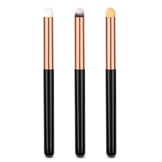 Uorpoto Augen Make-up Pinsel Rund Professionell 3 Stück Concealer Lidschatten Pinsel Set Can Blending Pinsel für Kartenherstellung