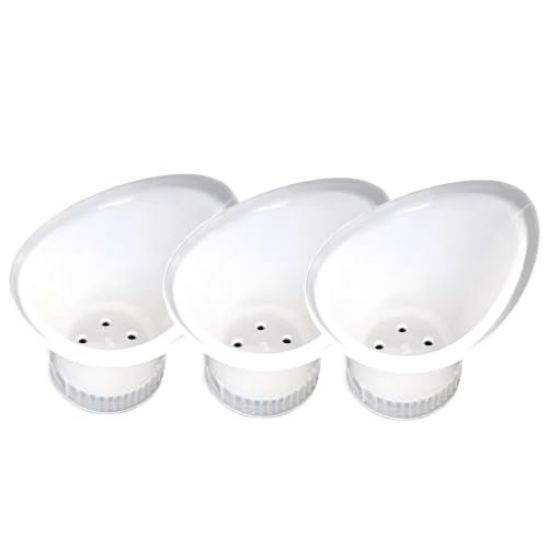 WASH+OUT Augen-Spülbecher – Tragbare Notfall-Augendusche – Schraubt auf die meisten Wasserflaschen – Spült Augen in Sekunden – 3er-Pack