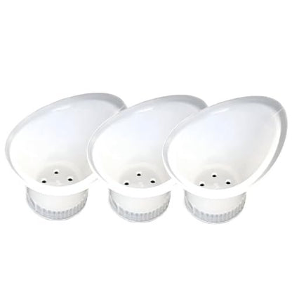 WASH+OUT Augen-Spülbecher – Tragbare Notfall-Augendusche – Schraubt auf die meisten Wasserflaschen – Spült Augen in Sekunden – 3er-Pack