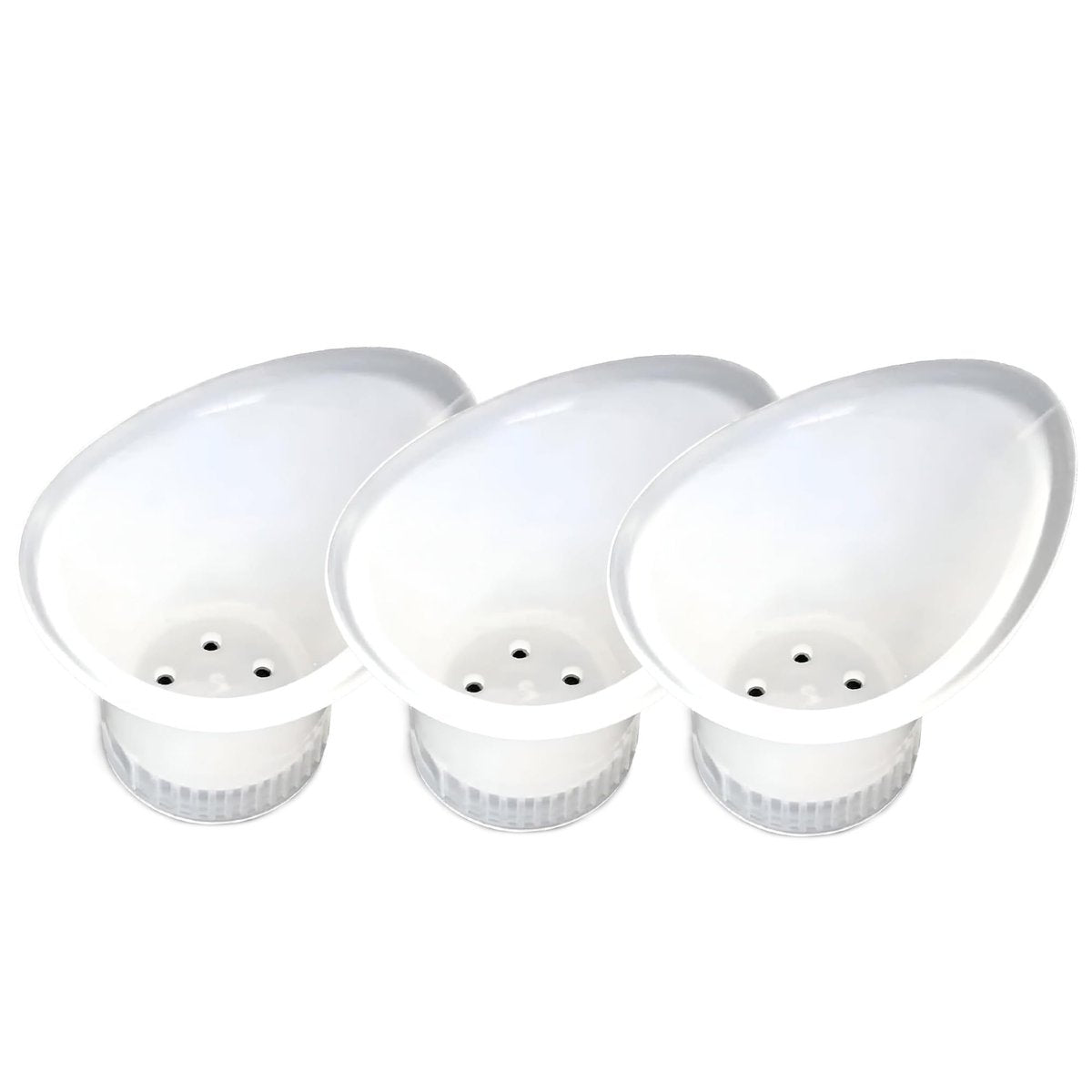 WASH+OUT Augen-Spülbecher – Tragbare Notfall-Augendusche – Schraubt auf die meisten Wasserflaschen – Spült Augen in Sekunden – 3er-Pack
