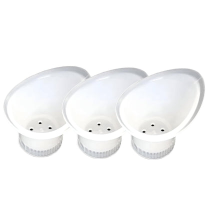 WASH+OUT Augen-Spülbecher – Tragbare Notfall-Augendusche – Schraubt auf die meisten Wasserflaschen – Spült Augen in Sekunden – 3er-Pack