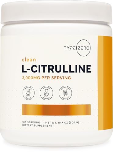 Type Zero L-Citrullin Base Pulver, 3.000 mg pro Portion - 100 Portionen