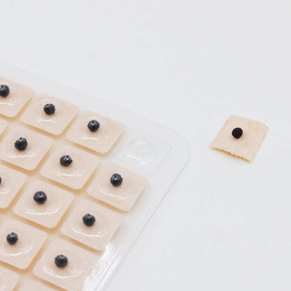 Ear Seeds Auricular Sticker Set – 420-teiliges Akupunktur-Set mit Ohrsamen, Ohrkarte und Pinzette