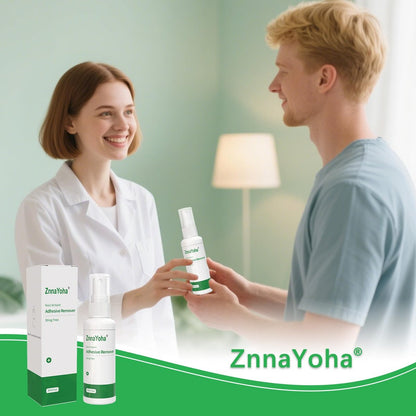 ZnnaYoha Klebstoffentferner Spray – Sanfter medizinischer Klebstoffentferner für Haut, ideal für Stomapatienten, empfindliche Haut und Pflasterentfernung, alkoholfrei, 30 ml