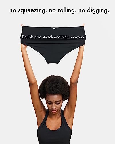 STRAWBERRY WEEKS LEAKPROOF2.0 Nahtlose Bikini-Periode-Unterwäsche für Damen | Periodenslip hält 6 Tampons | Auslaufschutz-Unterwäsche bei leichter Inkontinenz (S/M, Beige)