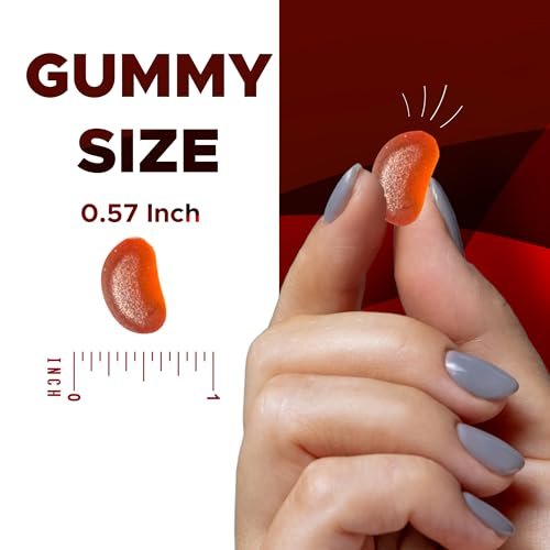 Vitamatic Vitamin A 25.000 IE Gummibärchen – Zuckerfrei mit Retinylpalmitat – 1 Gummibärchen täglich, 120 Portionen – Hochdosierte Vitamin-A-Unterstützung – Natürlicher Erdbeergeschmack – Auf Pektinbasis – 120 Stück