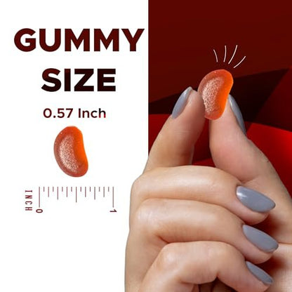 Vitamatic Vitamin A 25.000 IE Gummibärchen – Zuckerfrei mit Retinylpalmitat – 1 Gummibärchen täglich, 120 Portionen – Hochdosierte Vitamin-A-Unterstützung – Natürlicher Erdbeergeschmack – Auf Pektinbasis – 120 Stück