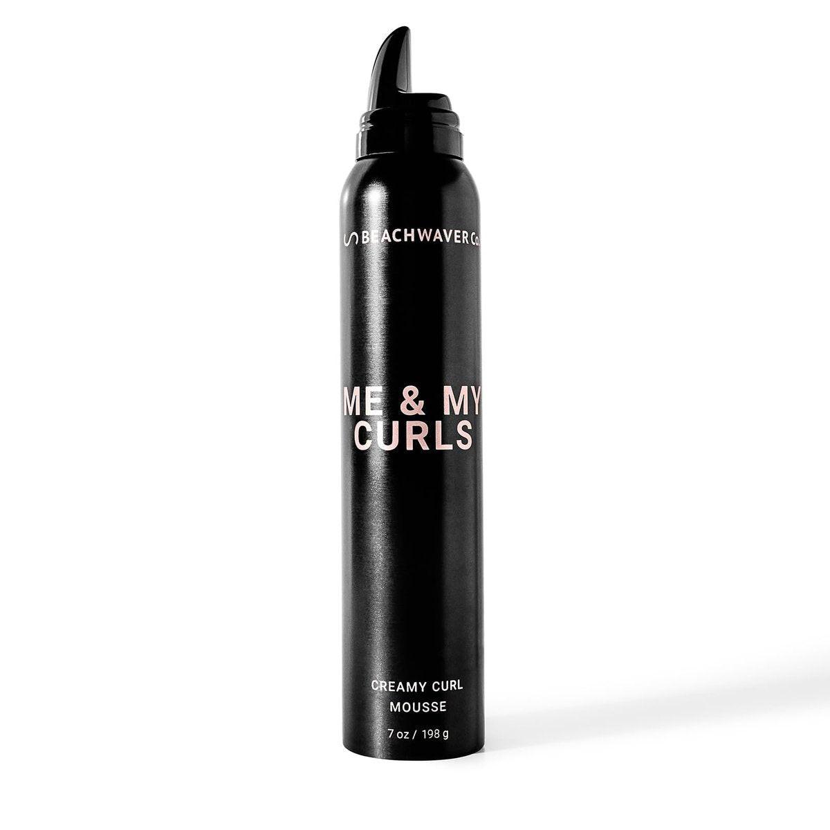 The Beachwaver Co. Me & My Curls Creamy Curl Mousse - Leichte, cremige vegane Mousse für Locken, Wellen und natürliche Textur mit Glanz (200 ml)