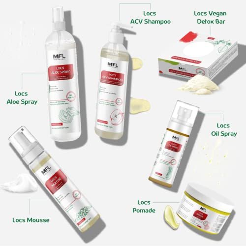 Locs Styling Flaxseed Mousse | Rückstandsfrei ohne weiße Flocken - Nicht klebrig | 200 ml