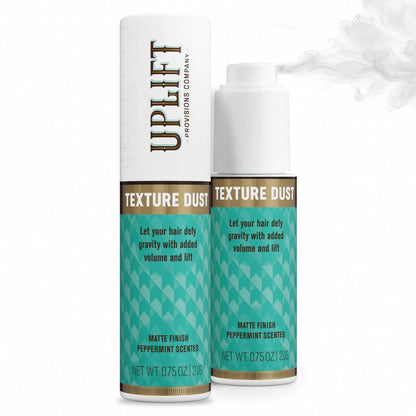Uplift's Texture Dust: Volumen & Fülle für natürlichen, matten Look – Haarstyling-Puder für Männer & Frauen, 21 g