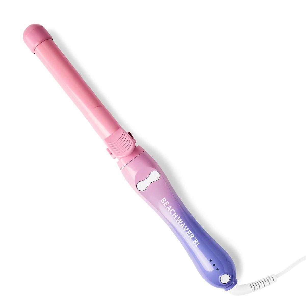 Beachwaver B1 Rotierender Lockenstab 2,5 cm - Pink Sunset | Automatischer 1-Zoll Keramik-Lockenstab