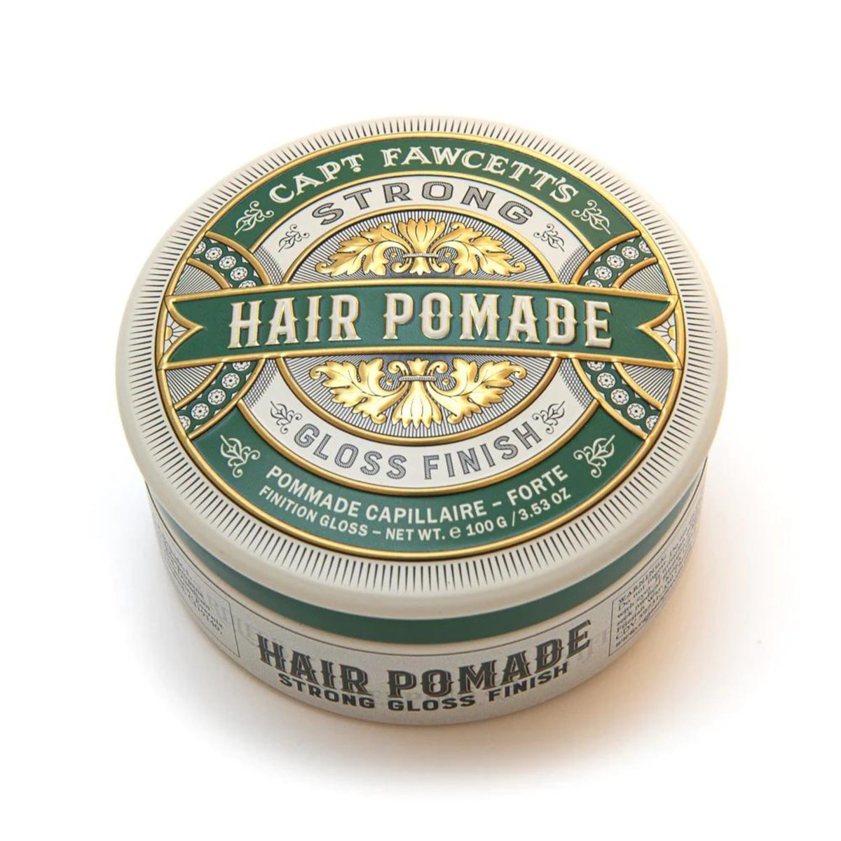Captain Fawcett Strong Hold Pomade 100g – Starker Halt für Ihren Bart