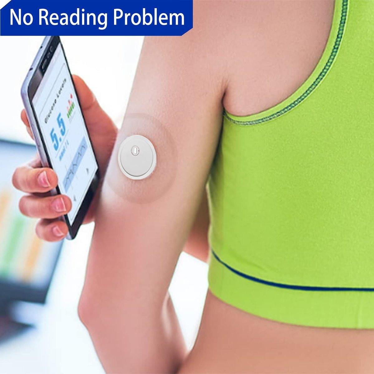 HONYOU 60 Stück Libre 3 Plus Sensorschutz-Aufkleber, wasserdichte Klebepflaster für Freestyle Glucose 15-Tage-Sensor, CGM klares Overpatch-Bandage, latexfrei, hypoallergen, schweißbeständig, atmungsaktiv, ohne Loch