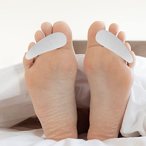 4 Paar Gel Hammerzehen-Korrekturpads, Zehenkissen lindern Fußschmerzen, Druck, Beschwerden, One-Loop-Design, flexible Silikonpads