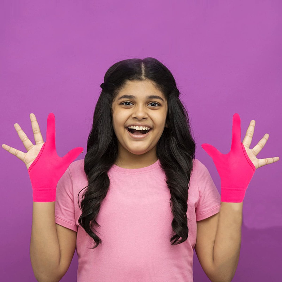 4er-Set Anti-Daumenlutschen Handschuhe für Kinder – Kauschutz-Handschuhe gegen Nägelkauen und Fingerbeißen – Alter 5-12 Jahre