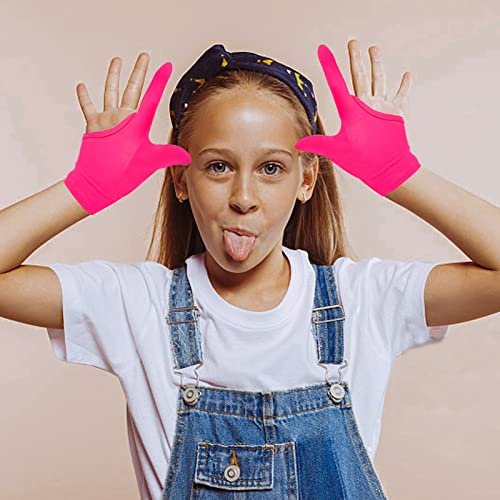 4er-Set Anti-Daumenlutschen Handschuhe für Kinder – Kauschutz-Handschuhe gegen Nägelkauen und Fingerbeißen – Alter 5-12 Jahre