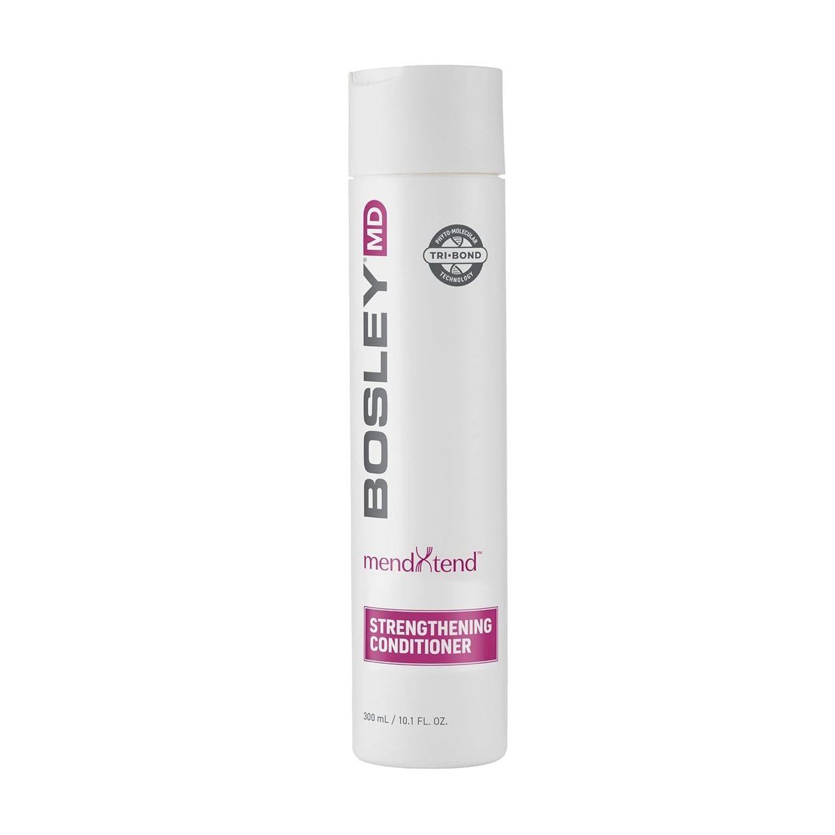 BosleyMD MendXtend Stärkendes Shampoo, Conditioner und Set zur Förderung des Haarwachstums und zur Vermeidung von Haarbruch mit Sägepalme, Hyaluronsäure und Granatapfelextrakt