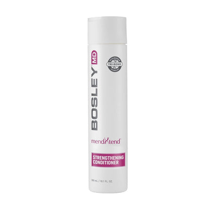 BosleyMD MendXtend Stärkendes Shampoo, Conditioner und Set zur Förderung des Haarwachstums und zur Vermeidung von Haarbruch mit Sägepalme, Hyaluronsäure und Granatapfelextrakt
